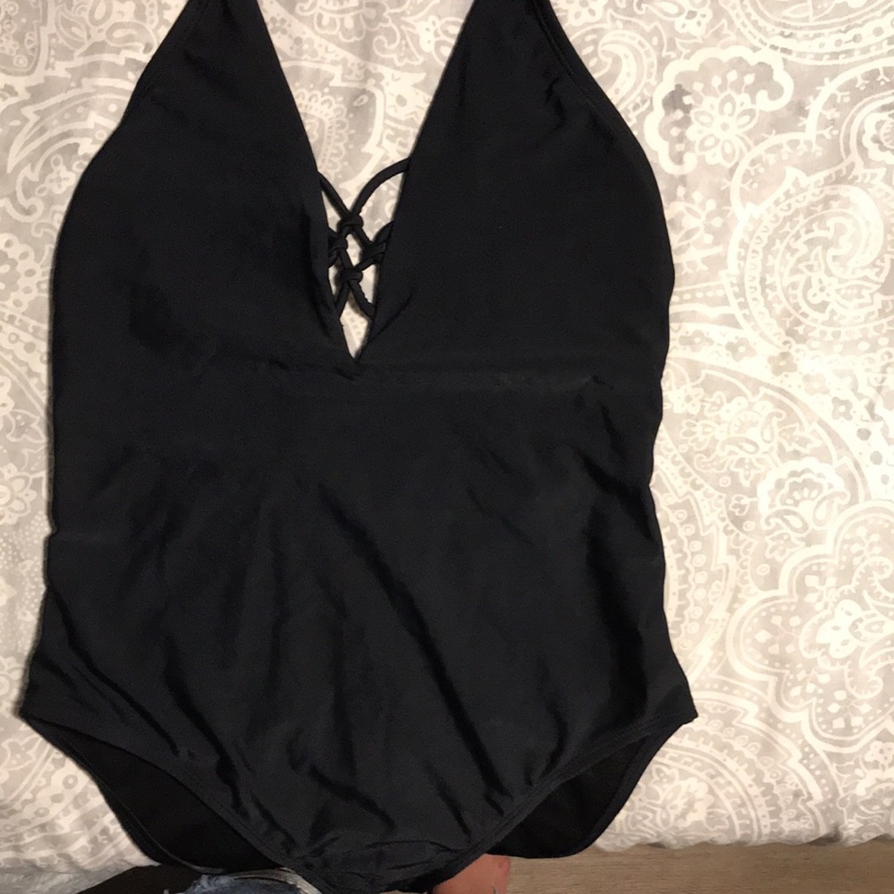 Black one piece